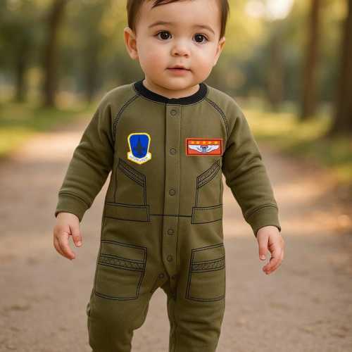 Baby Flight Suit Crawler