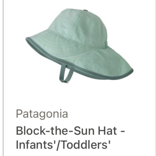 Patagonia Block-the-Sun Hat - Infants'/Toddlers' | REI Co-op - COLOR: Thin Ice