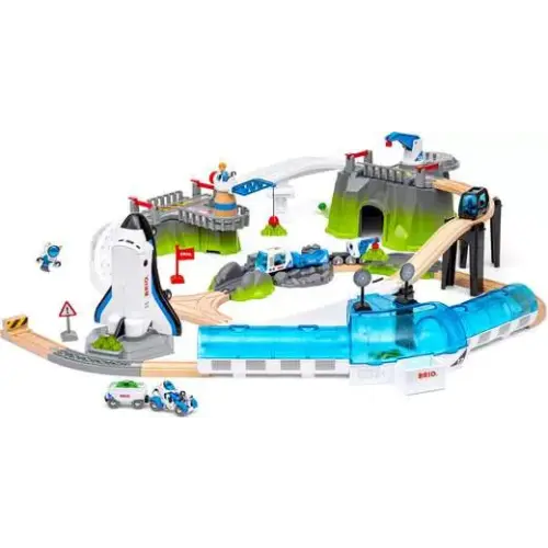 BRIO World Train Set Space Deluxe Train Set