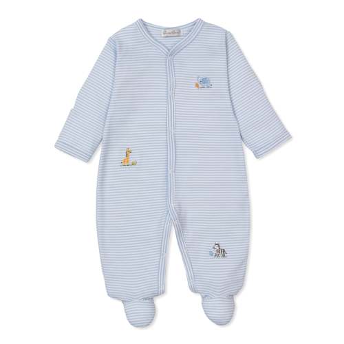 Safari Bunch Stripe Footie