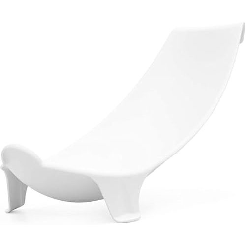 Stokke Flexi Bath Newborn Support, White - Best for Babies Up to Eight Months or 17.6 lbs - Lightweight, Convenient, Comfortable & Safe