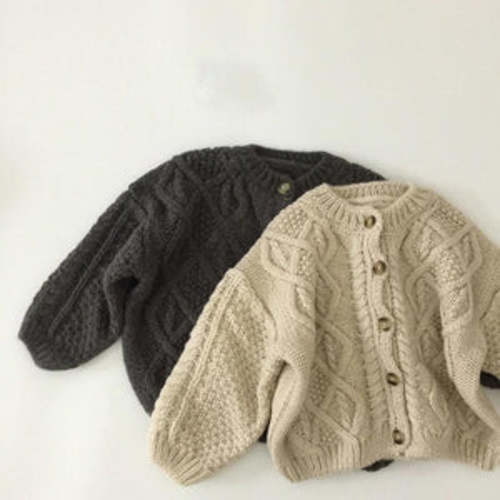 Button Down Wool Cardigan – Teeny Mini Me