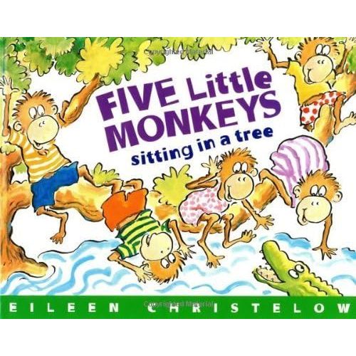 Five Little Monkeys Sitting in a Tree by Eileen Christelow (1993-03-22) Paperback