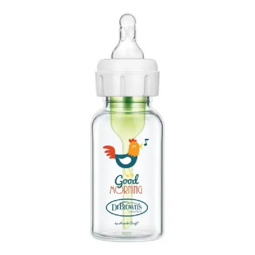 Dr Browns Options+ Narrow Neck Glass Bottle 120ml | Baby Bunting AU