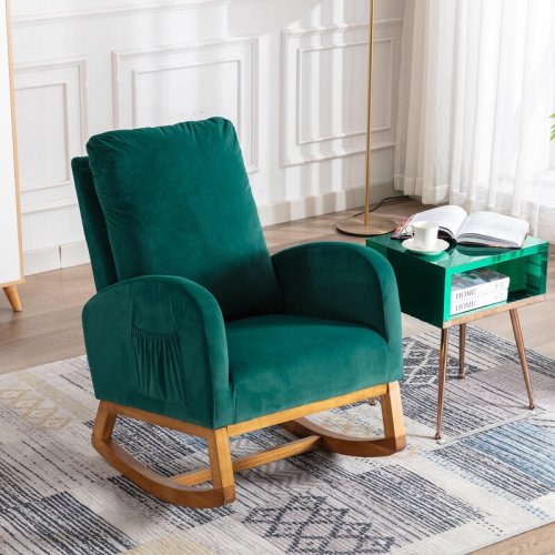 Wade Logan® Carriana Rocking Chair & Reviews | Wayfair