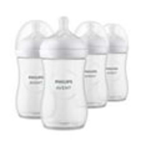 Philips Avent Natural Baby Bottle, Anti-Colic, 9oz, 4pk, SCY903/04