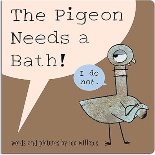 The Pigeon Needs a Bath! (Board Book) Board book – February 3, 2026