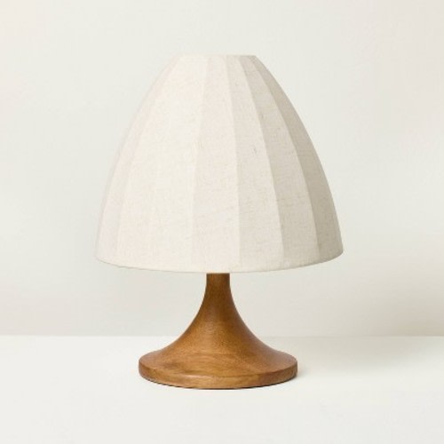 Wood Trumpeted Table Lamp - Hearth & Hand™ with Magnolia