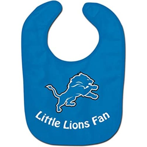 WinCraft NFL Detroit Lions WCRA2047814 All Pro Baby Bib