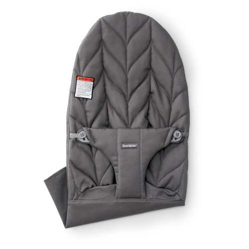 Extra Fabric Seat for Bouncer Bliss - Anthracite / Cotton, Petal Quilt