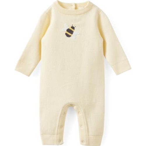 Organic Knit Long Sleeve All In One, 3-6M