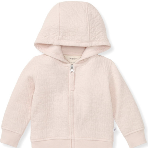 Burt's Bees Baby Unisex Jacket, Lightweight Zip-up Sweatshirt Hooded Coat or Vest, Organic Cotton