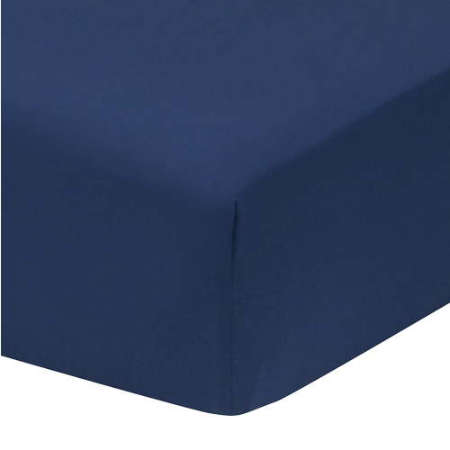 Everyday Kids Fitted Crib Sheet - Navy