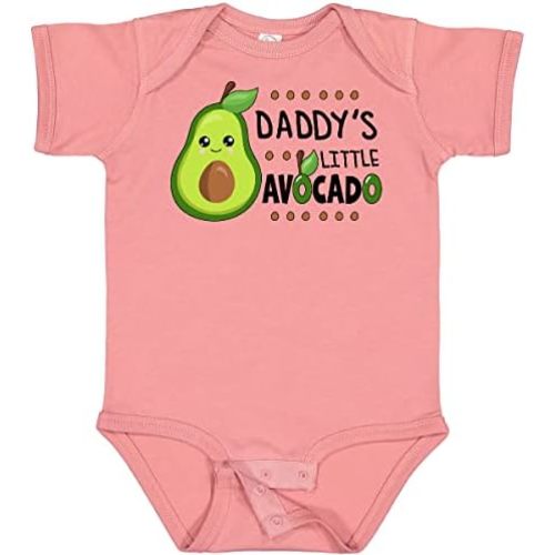 inktastic Daddy's Little Avocado with Cute Baby Avocado Baby Bodysuit
