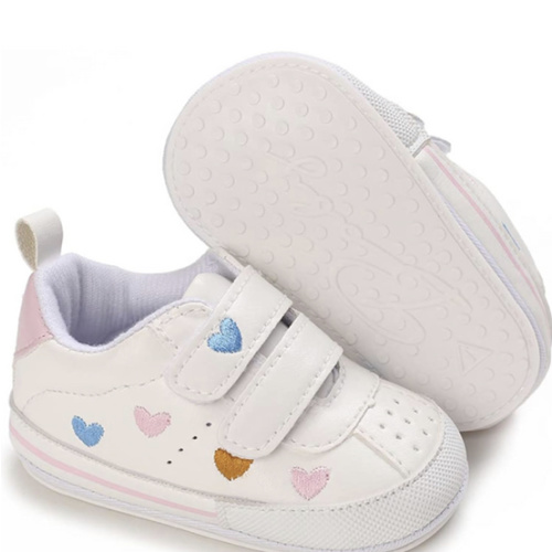 Clowora Baby Boys Girls Shoes Non-Slip Rubber Sole Sneakers Infant First Walking Toddler Crib Shoes Newborn Loafers Flats.