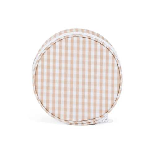 TRVL Roundup Jewel Case - Gingham Khaki