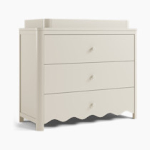 Storkcraft Casablanca 3 Drawer Chest with Removable Changing Table Topper - Frosted Oat