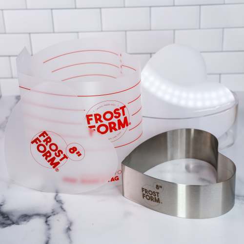 8" (20cm) Heart Frost Form