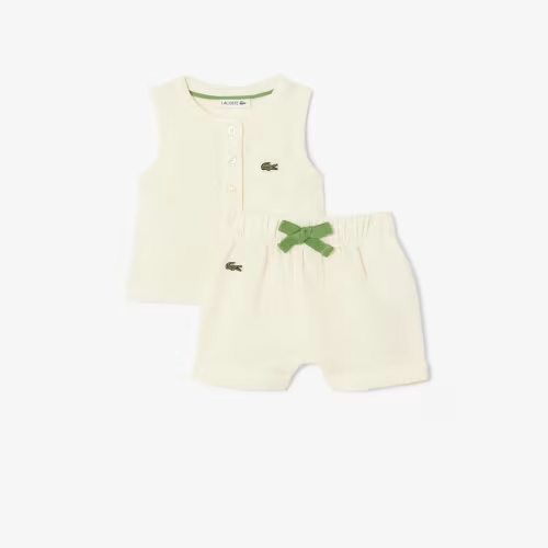 Newborn Sleeveless Cotton Set