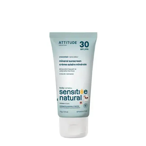 Baby Sunscreen - Spf 30 Sensitive Skin - ATTITUDE