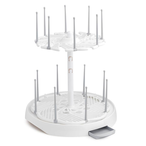 Munchkin® High Capacity Drying Rack for Baby Bottles and Accessories, White
