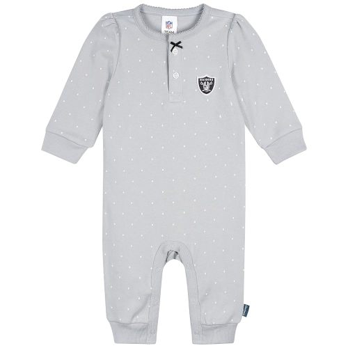 Gerber NFL Baby Girls Nfl Team Footless Coverall