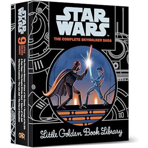 The Complete Skywalker Saga: Little Golden Book Library (Star Wars)