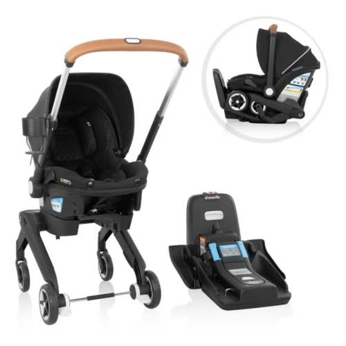 Gold Shyft DualRide Infant Car Seat and Stroller Combo