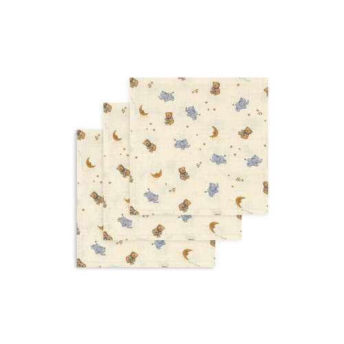 3 PACK MUSLIN CLOTH - cucciolo