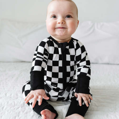 Cool Checks Bamboo Viscose Zippy