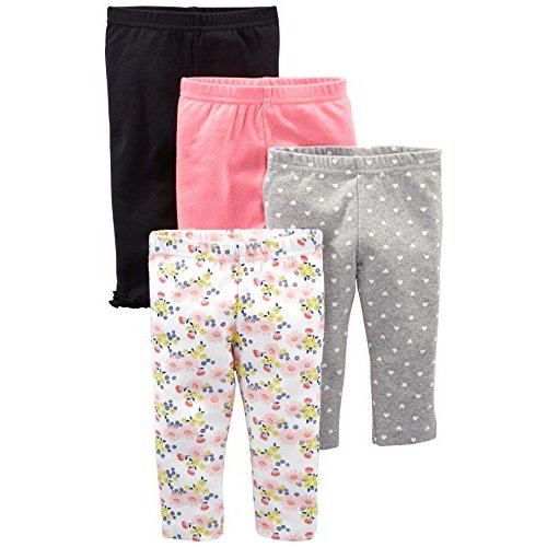 Simple Joys by Carter's Baby Girls' 4-Pack Pant