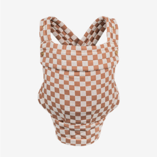 The Monarch Carrier - Mocha Check – Mabē