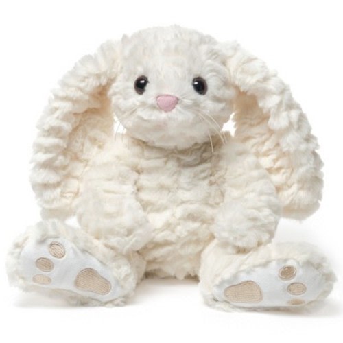 Bearington Creamy The Bunny Stuffed Animal, 10 Inch Plush Bunny Stuffed Animal, For Ages 1-14