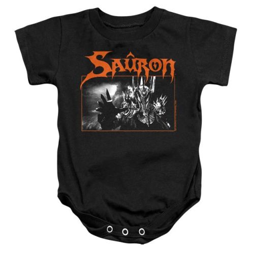 Baby Lord Of The Rings Sauron Infant Bodysuit, Black, 6 Months