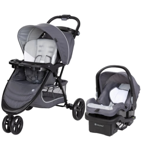 Baby Trend EZ Ride Travel System with EZ-Lift™ Infant Car Seat | Stroller/Car Seat Combo with 3 Wheels for Easy Turns