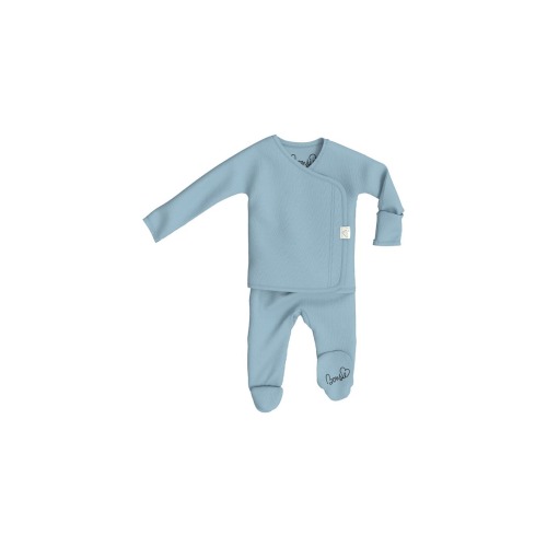 Bonsie Skin to Skin Footie, NB, Ripple