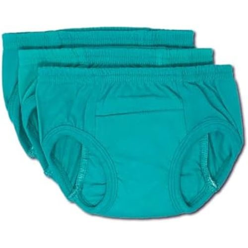 Tiny Trainers Cotton Training Pants, Unisex, for Babies and Toddlers, Elimination Communication or Potty Training - 3-pack