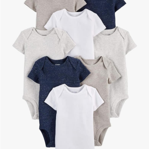 Simple Joys by Carter's Baby 8-Pack Short-Sleeve Bodysuit