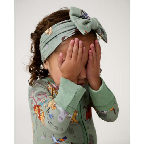 Disney Simba's Safari Luxe Bow Headband | Little Sleepies