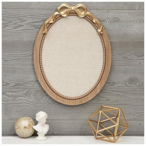 Gold Bowl Oval Memo Board