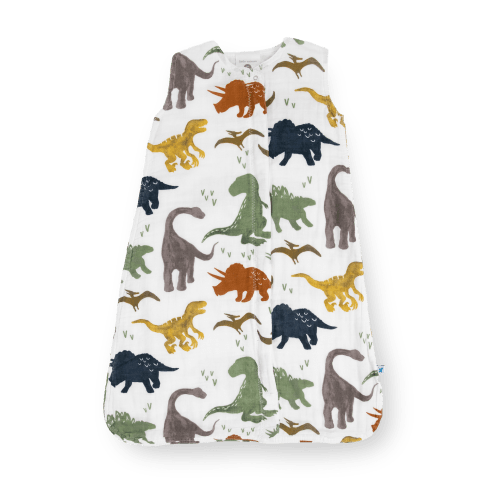 Cotton Muslin Sleep Bag - Dino Friends
