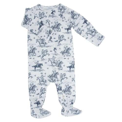 Rip’s Ranch Zipper Footie (3-6 mo)