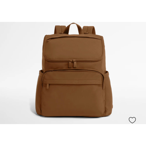 Featherlight Diaper Backpack in Amaro Brown