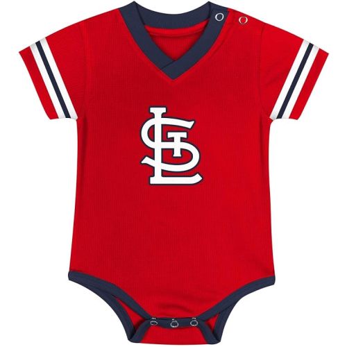 Outerstuff MLB Newborn & Infants 0-24 Months Official Primary Logo Creeper Romper Jersey