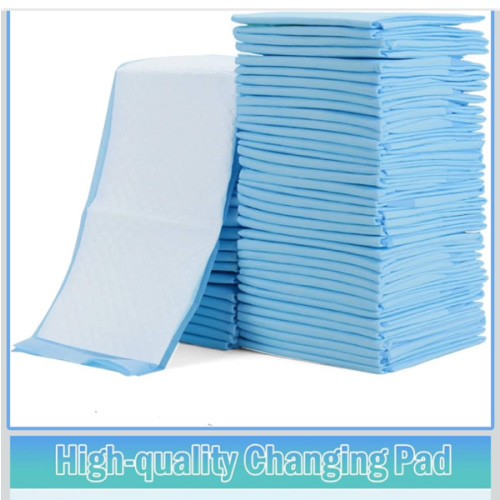 Rocinha 100 Pack Disposable Changing Pads Baby Disposable Underpads Waterproof Diaper Changing Pad Breathable Underpads Bed Table Protector Mat, 17 Inches x 13 Inches