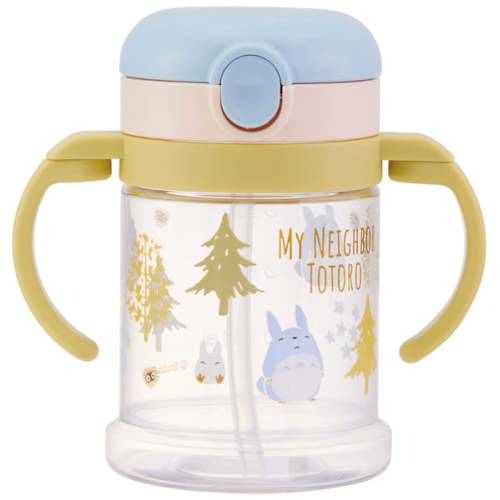 Skater 260ml My Neighbor Totoro Forest Baby Mug with Straw Studio Ghibli Cup
