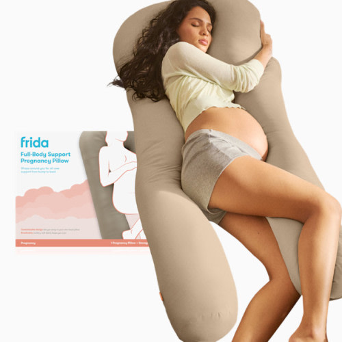 Full Body Support Pregnancy Pillow - Taupe
