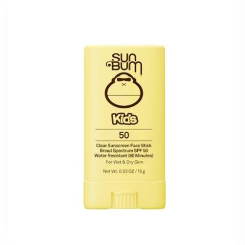 Sun Bum Kids' Clear Sunscreen Face Stick - SPF 50 - 0.53oz: Hypoallergenic, Oil-Free, Paraben-Free, Vegan
