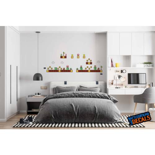 Create your own World - Full color wall graphics - 46 piece sheet