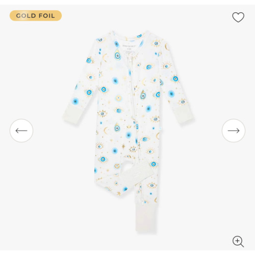 Posh Peanut - Evil Eye Onesie - 18 to 24 months
